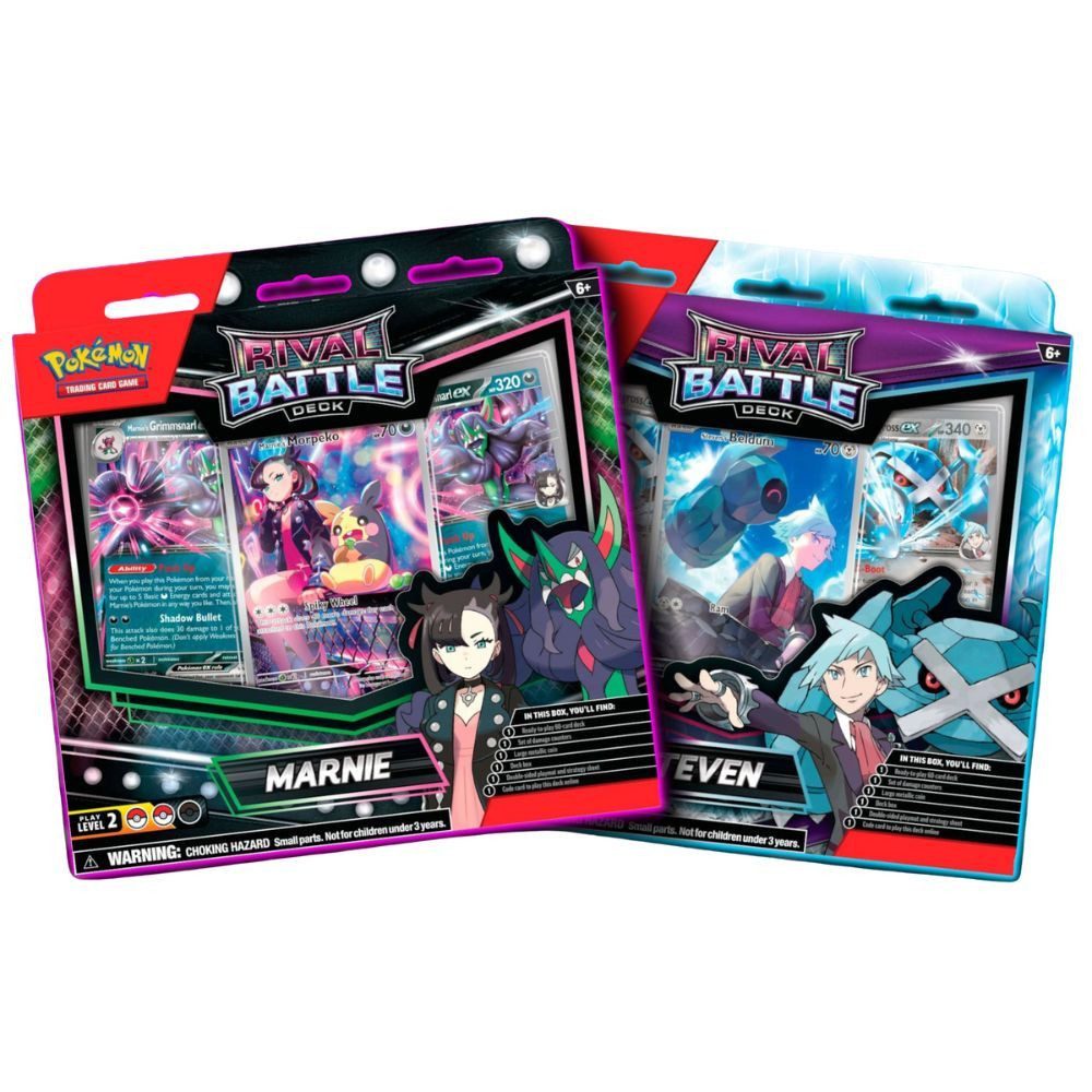The Pokémon Company International Sammelkarte Pokémon Rivalen Kampfdeck - Mary oder Troy (zufällige Auswahl)