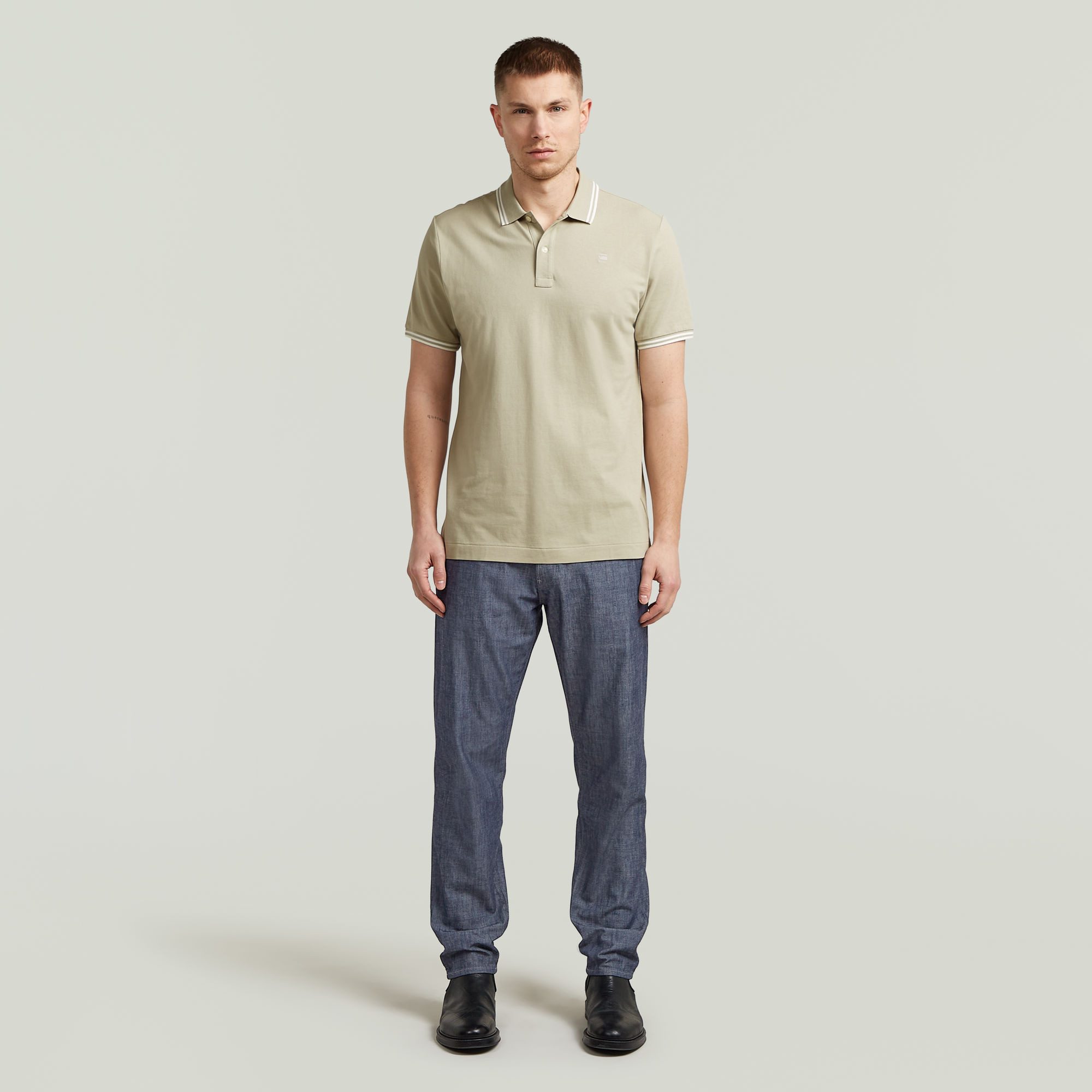 G-STAR Poloshirt Poloshirt Dunda slim stripe in Kurzarm-Form – Bild 5 von 5
