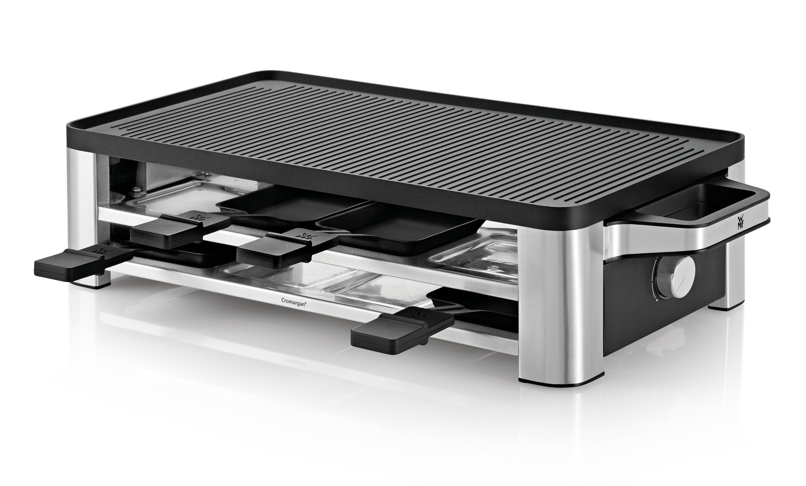 WMF Raclette Lono for 8, 8 Raclettepfännchen, 1500 W, Für 8 Personen