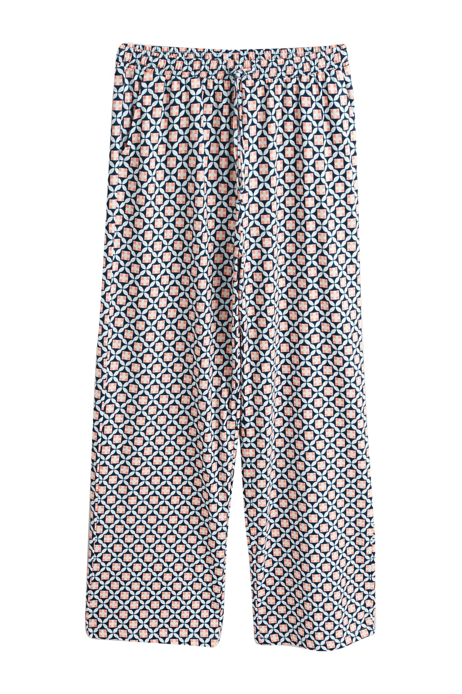 Next Pyjama Gerippter Langarm-Pyjama (2 tlg)