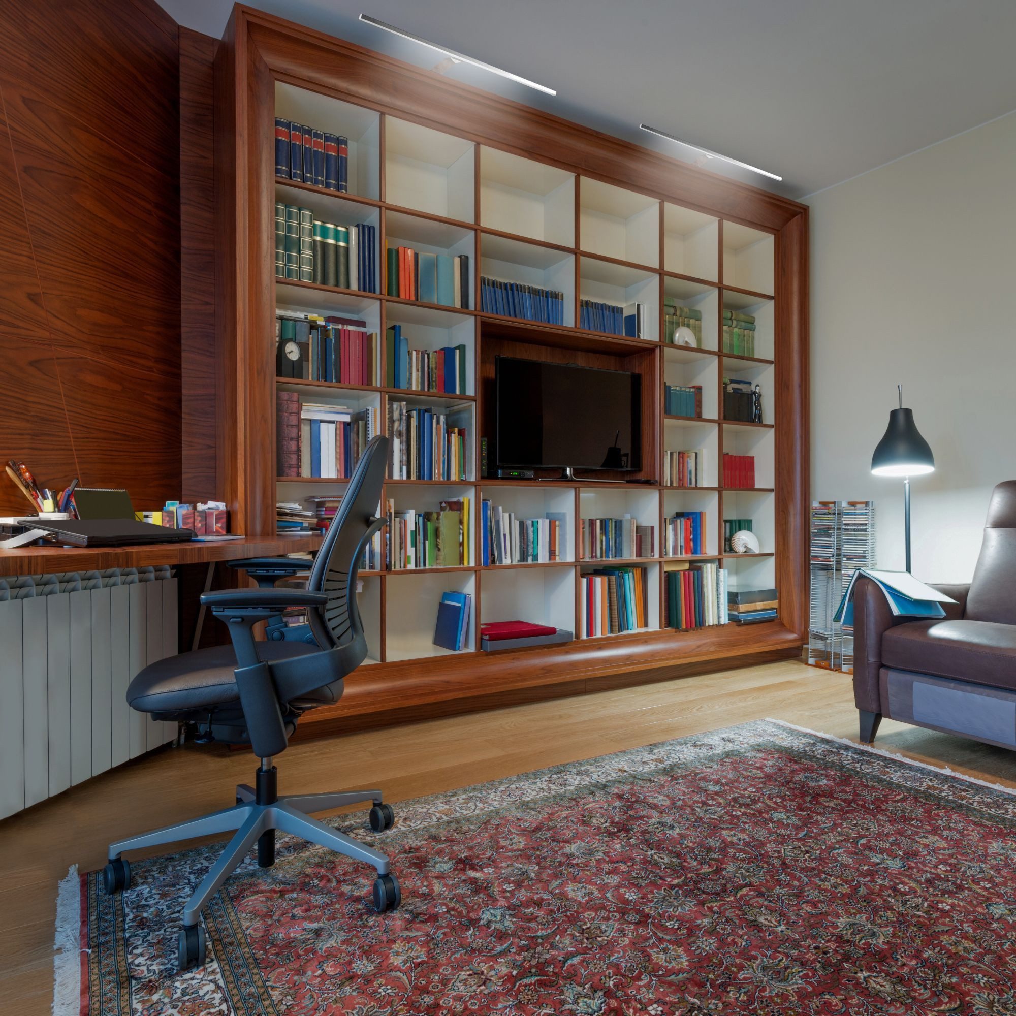 kalb Aufbauleuchte LED Aufbauleuchte Edelstahl warm neutral für Schranklicht Beleuchtung, 1er Set neutralweiß, neutralweiß