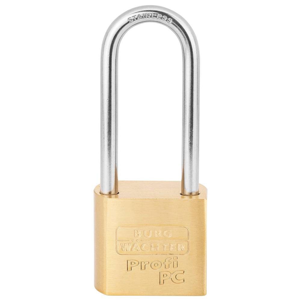 Burg Wächter Vorhängeschloss High-Tech Zylinder-Vorhängeschloss 116 PC 50 HB 80 Niro