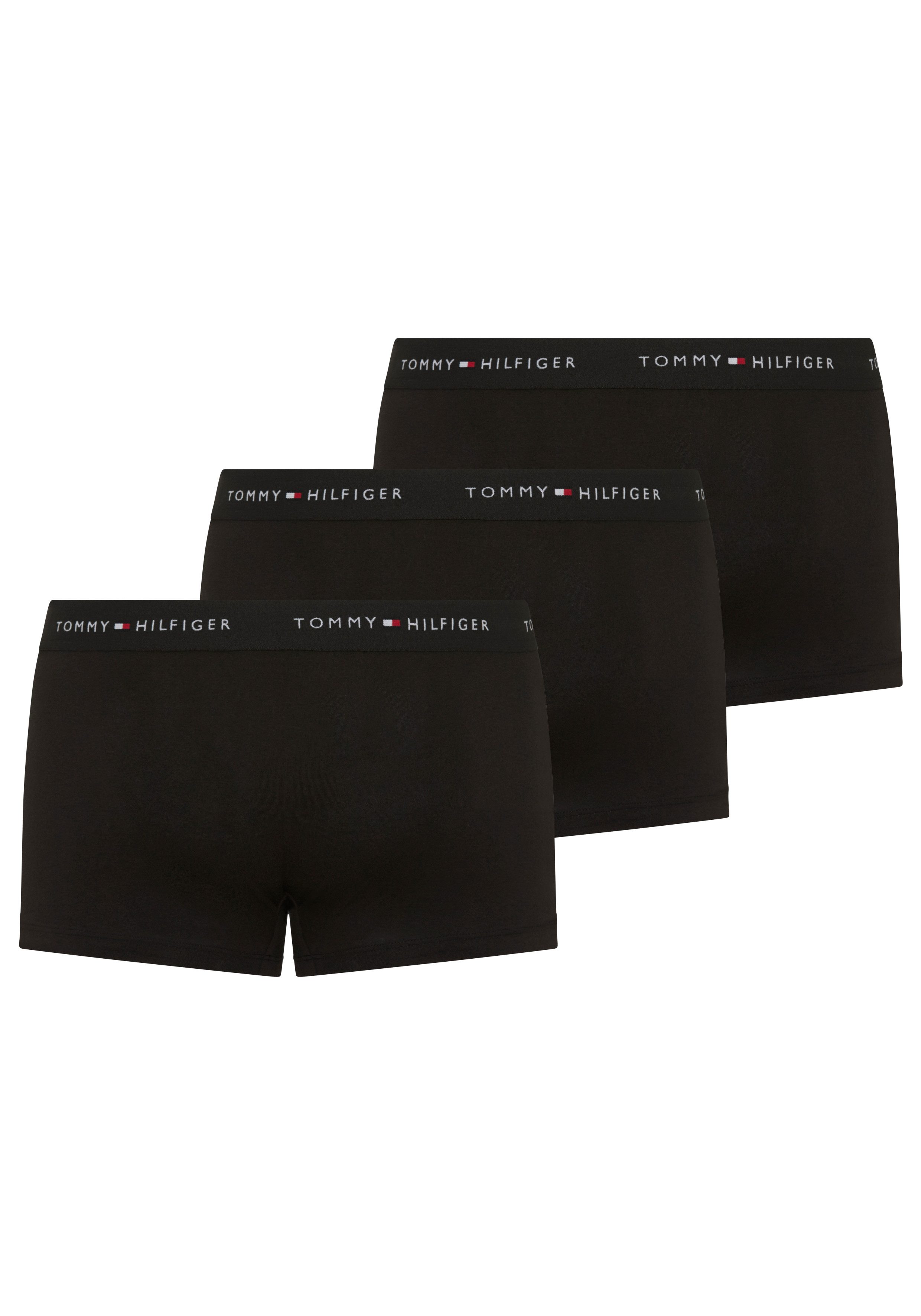 Tommy Hilfiger Underwear Trunk (3-St) Körpernahe Passform mit elastischem Bund