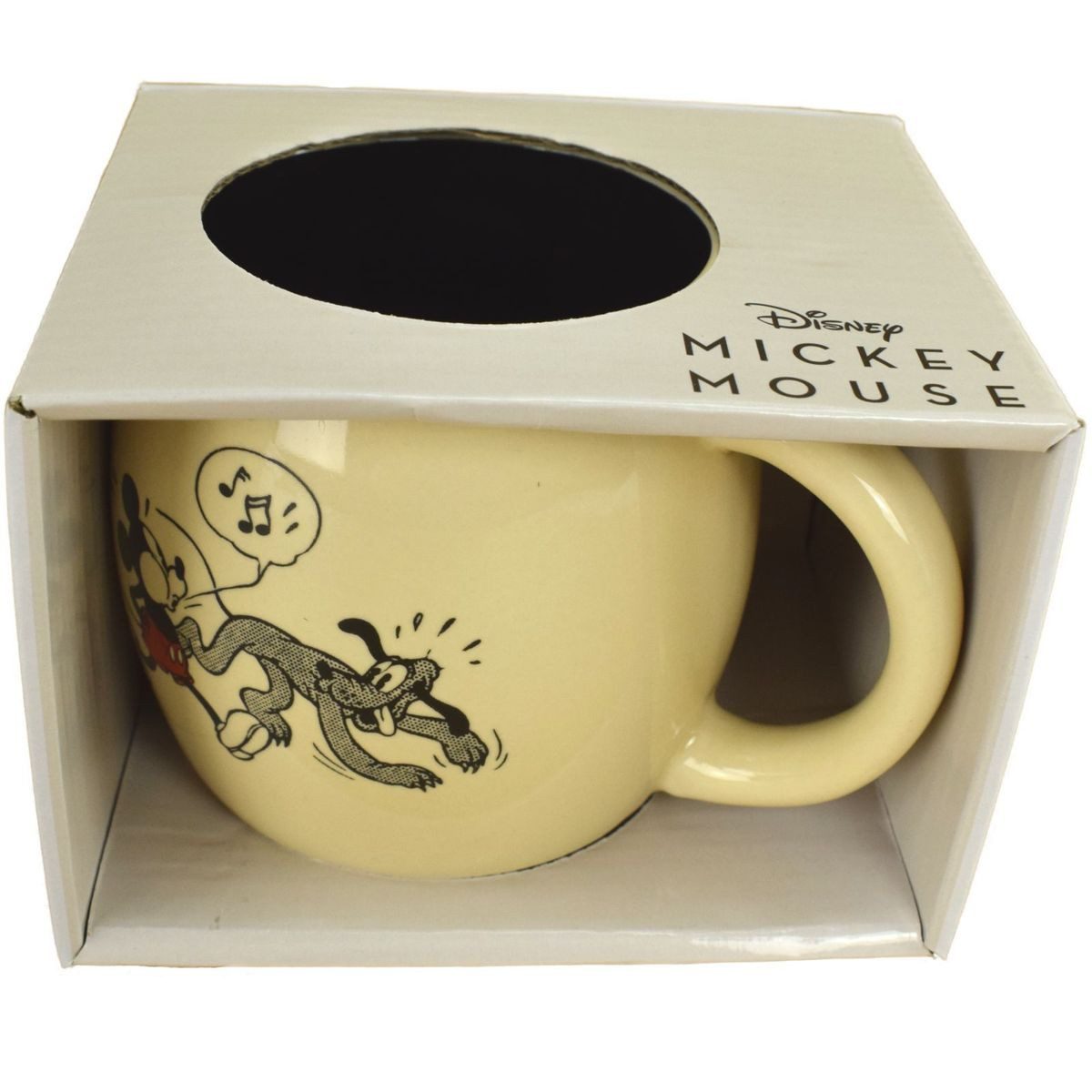 Stor Tasse Tasse Globe Mickey Mouse Comic Motiv 380 ml aus Keramik, 1-tlg., Keramik, authentisches Design