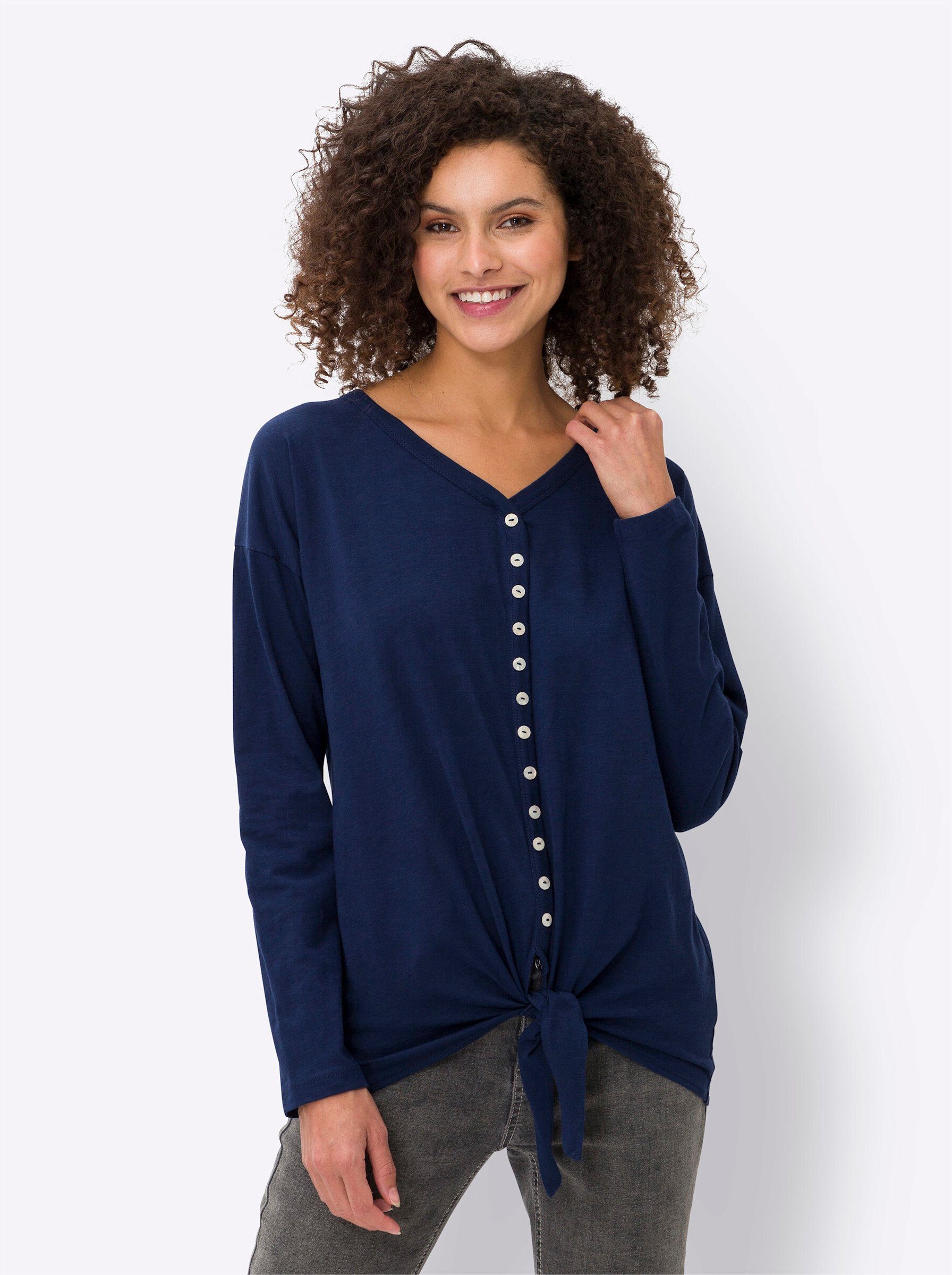 heine T-Shirt Langarmshirt . günstig online kaufen