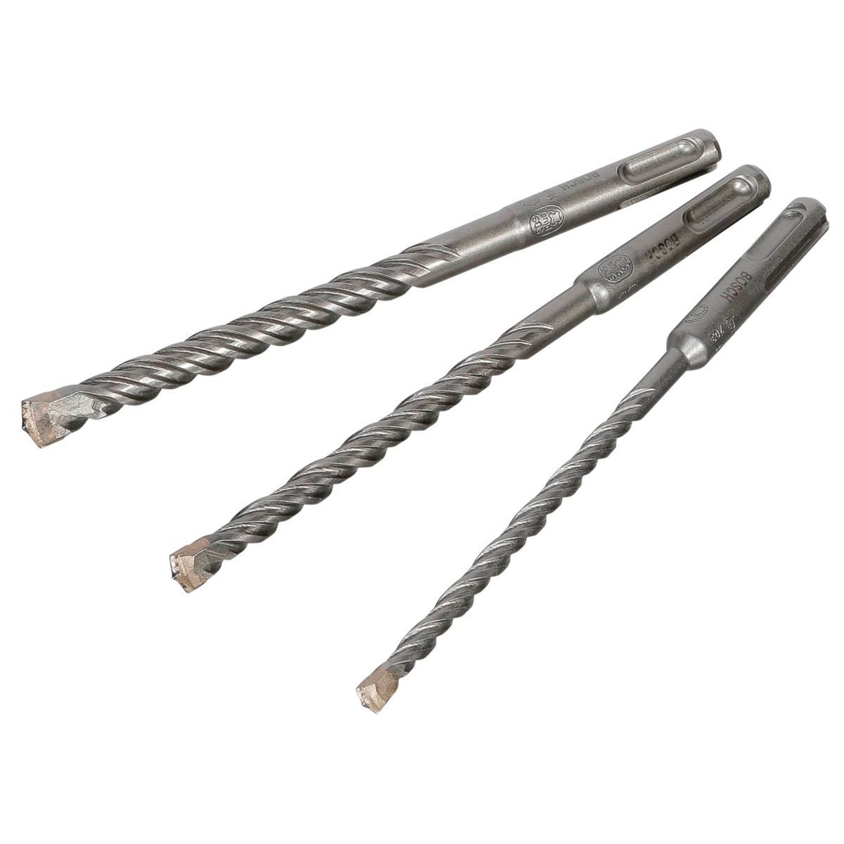 BOSCH Betonbohrer Hammerbohrer SDS-Plus Set 3-tlg. 6,8,10 mm