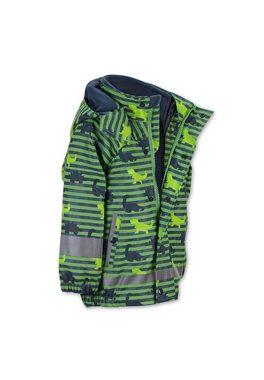 Sterntaler® Regenjacke Regenjacke mit Innenjacke, Dinos (1-St., Kinder Regen- und Matschjacke mit süßen Motiven) Regenjacke Kinder mit Kapuze, Funktionsjacke Kinder