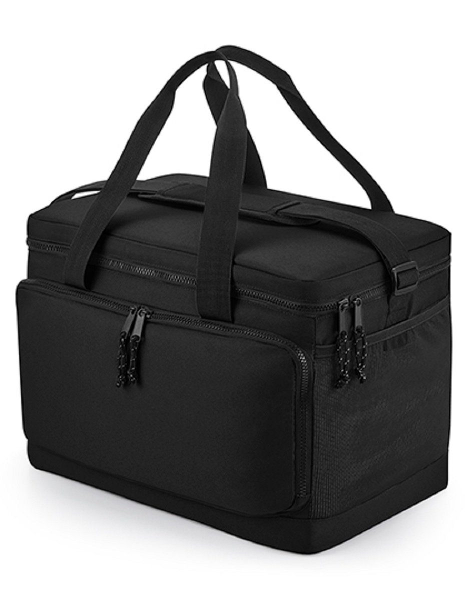 Bag Base Kühltasche große Kühltasche mit Schultergurt, 40 x 26 x 28 cm Schwarz
