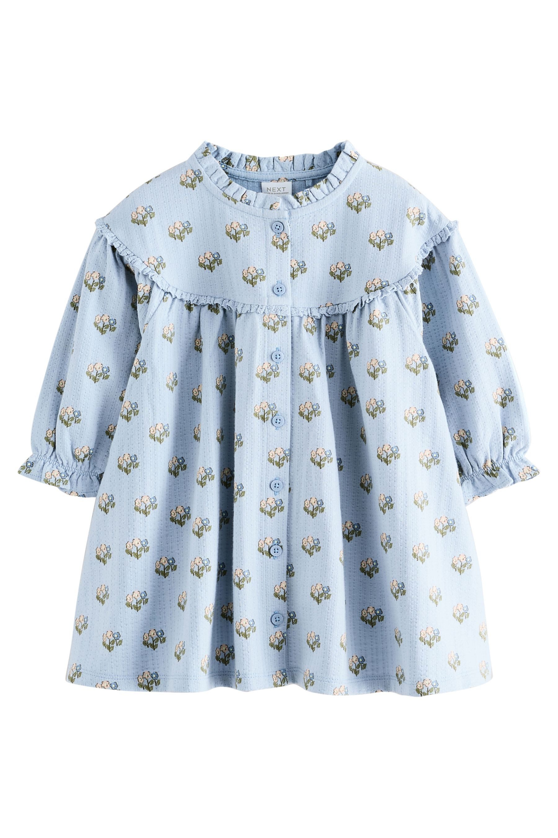 Next Jerseykleid Kleid mit Puffärmeln (1-tlg) günstig online kaufen