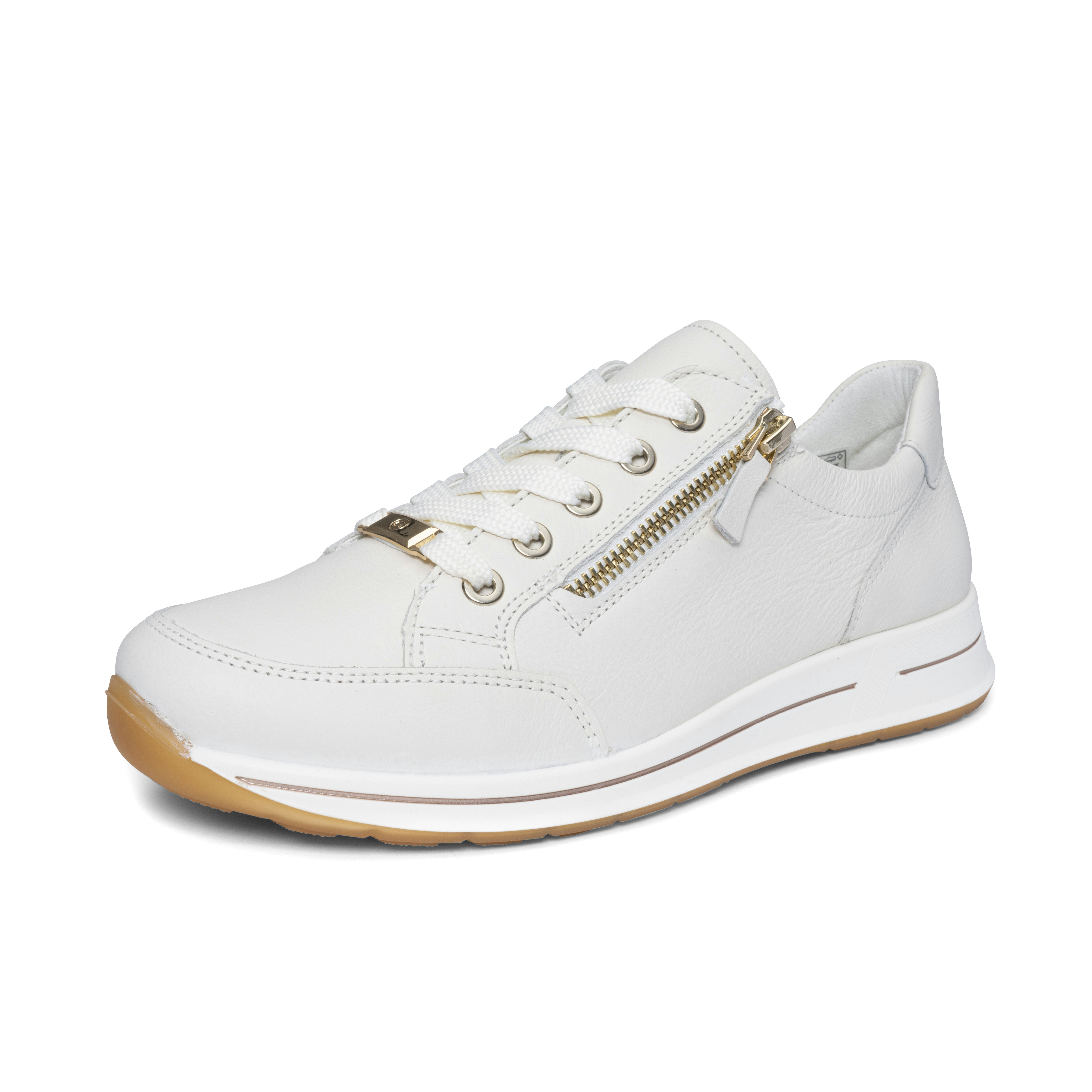 Ara OSAKA Sneaker Freizeitschuh, Halbschuh, Schnürschuh mit Reißverschluss, H-Weite