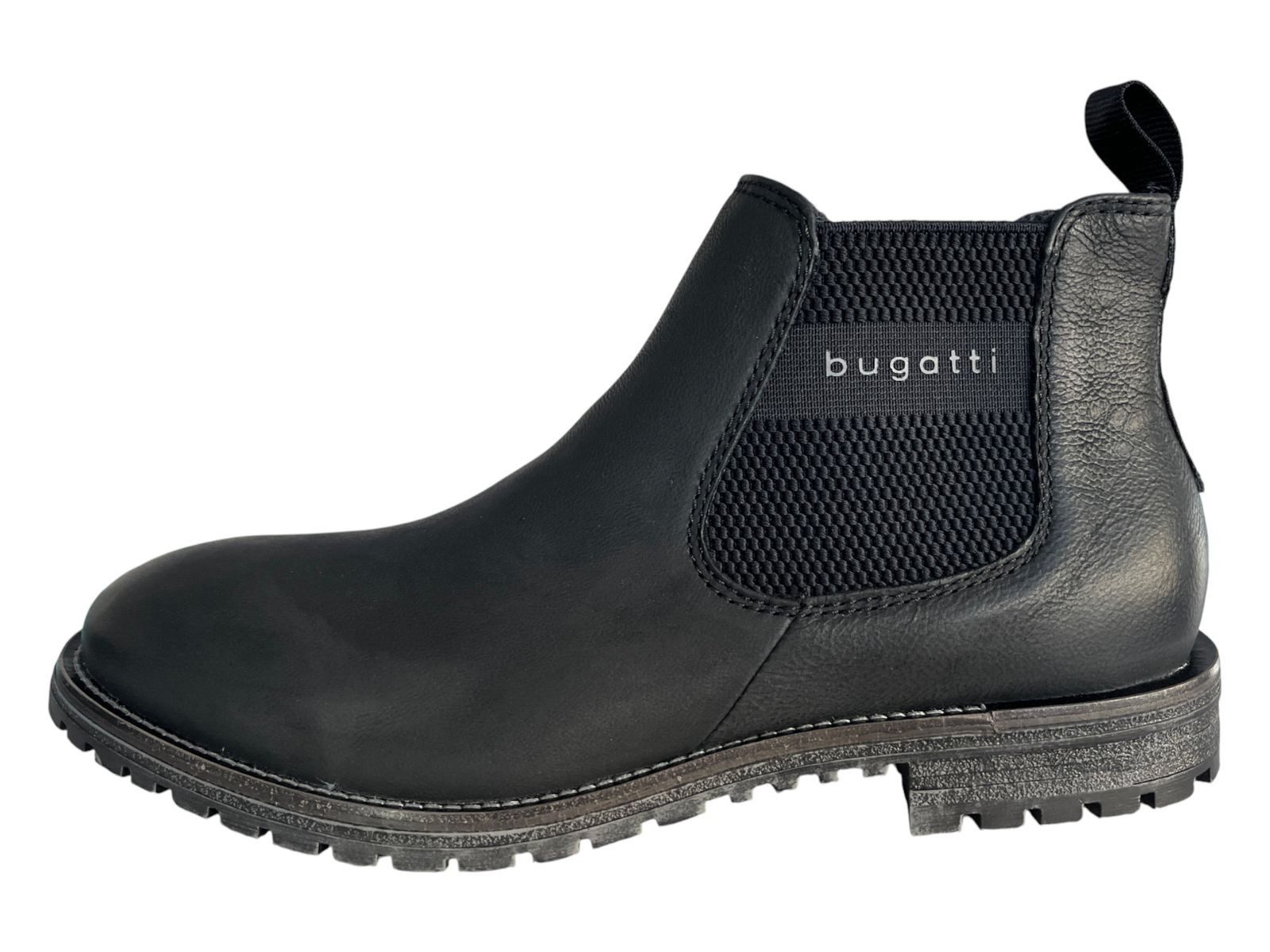 bugatti Herren Chelsea Boots Stiefelette 311-AOB31-3200-1000 schwarz Stiefelette
