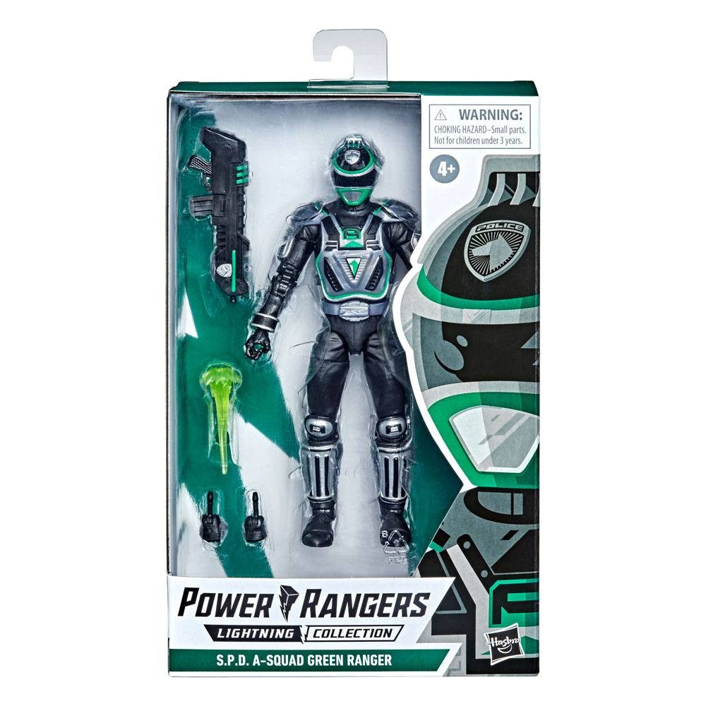 Hasbro Actionfigur Power Rangers Lightning Collection S.P.D. A-Squad Green Ranger 15 cm A