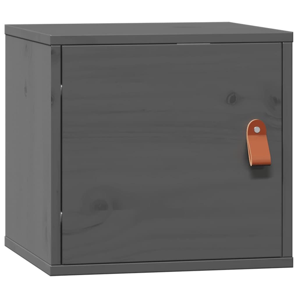 vidaXL Regal Wandschrank Grau 31,5x30x30 cm günstig online kaufen