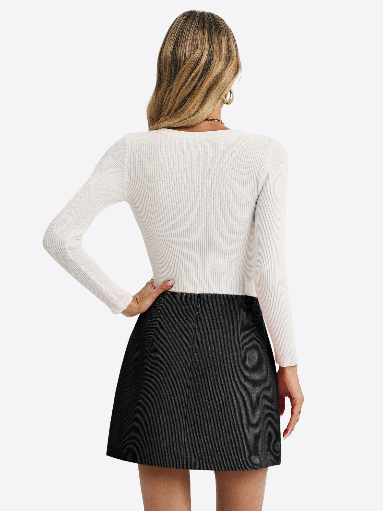 Imily Bela Skort Damen Mini Rock mit Slim-Fit (Packung, 1-tlg., 1per-Pack) günstig online kaufen