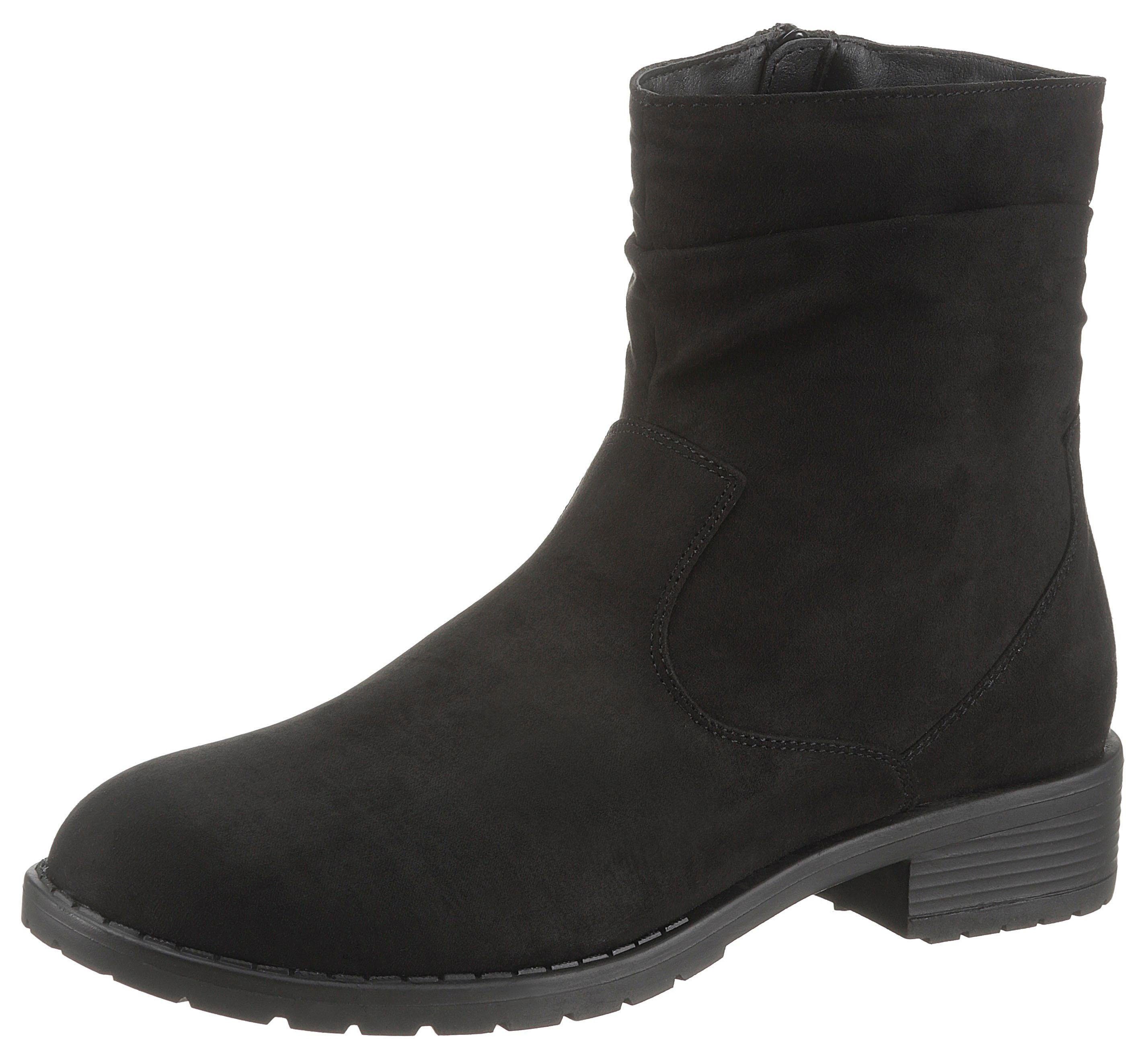 CITY WALK schwarz Casual-Look im Winterstiefelette