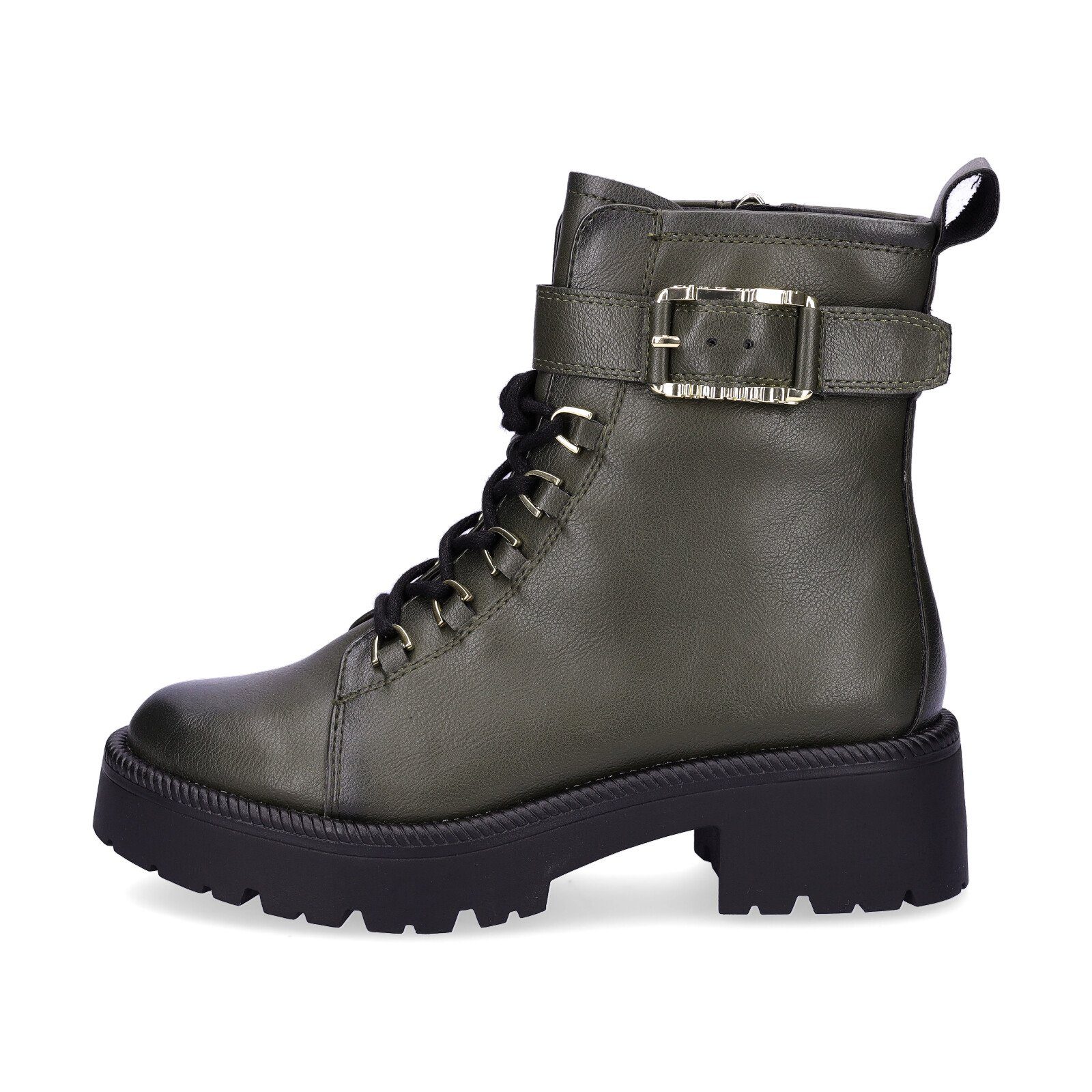 Tamaris Tamaris Damen Schnürboot dunkelgrün Schnürboots günstig online kaufen