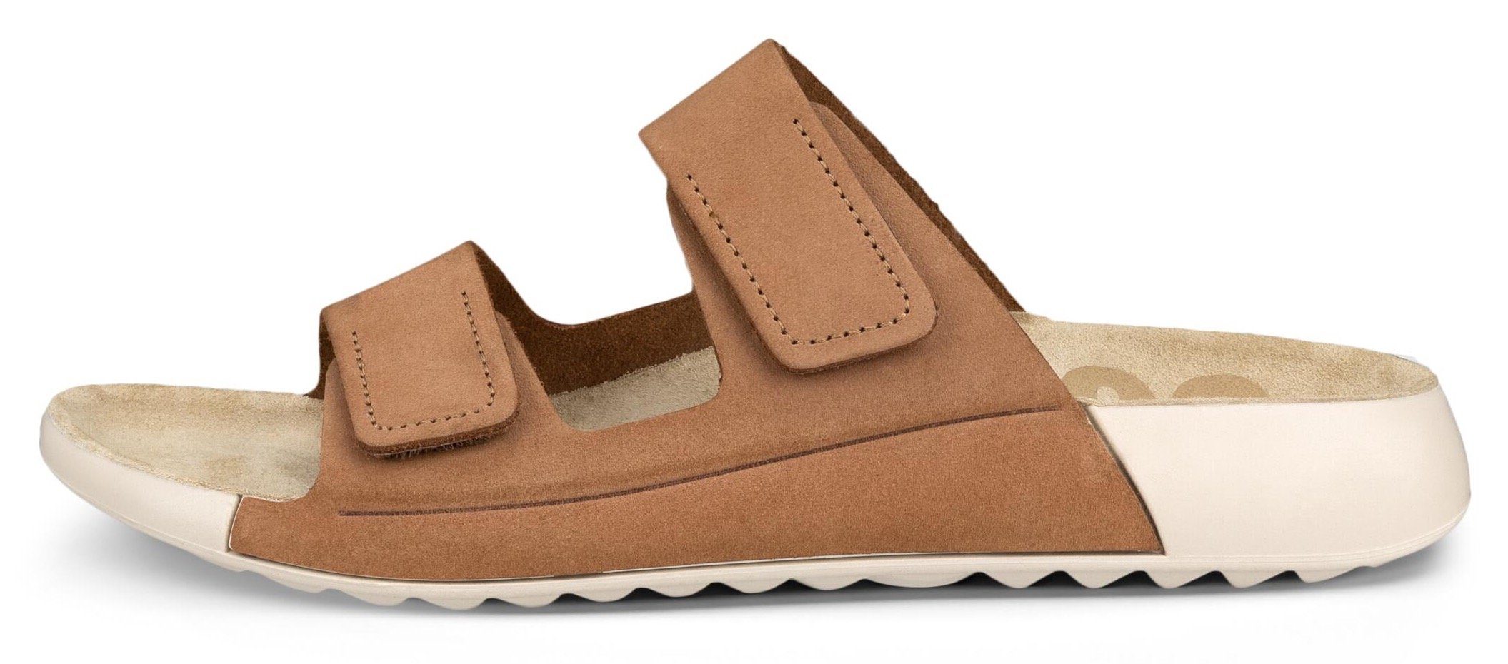 Ecco COZMO W Pantolette Sommerschuh, Schlappen mit zwei Klettverschlussriemen – Bild 4 von 4
