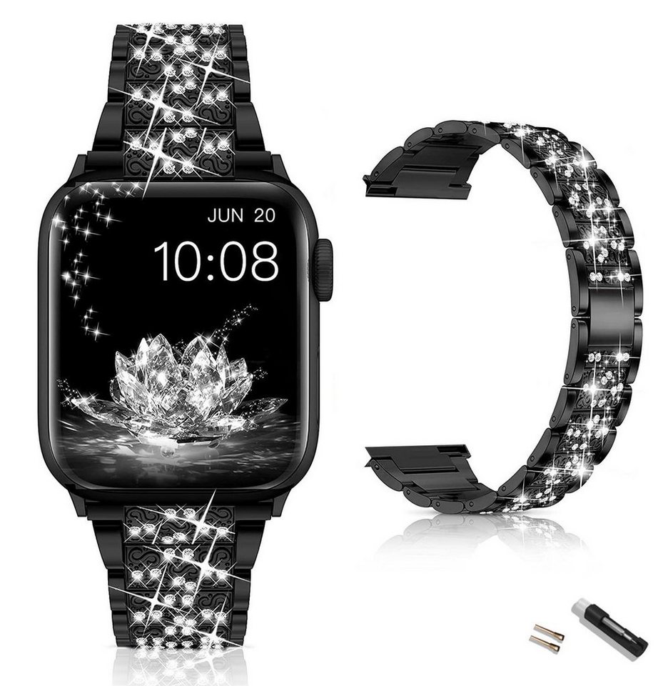 Diida Smartwatch-Armband Watch Band, Armband, Band für Apple Watch, für  iWatch, 38/40/ 41 mm, Serie 7, 6, 5, 4, 3, 2, 1 SE, Sternfarbe, Einfaches  Anlegen und geringes Gewicht