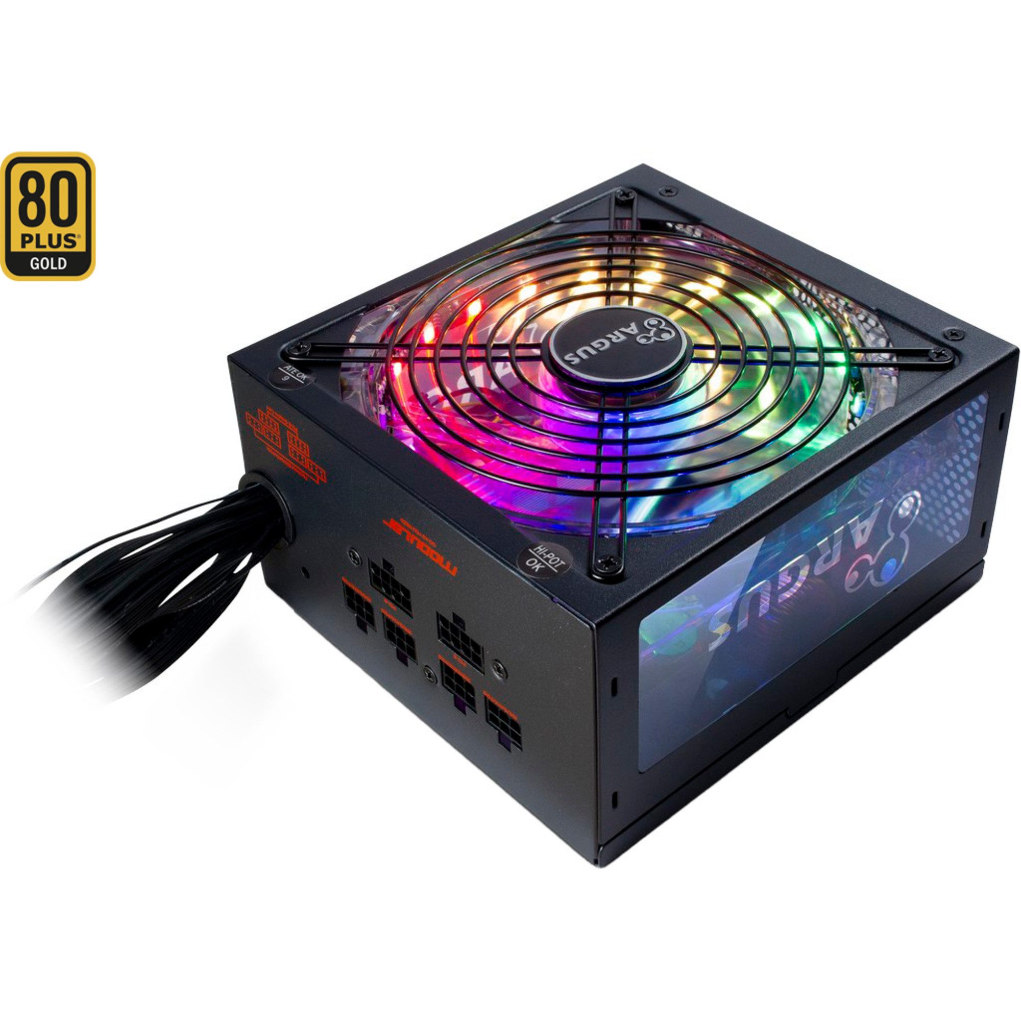Inter-Tech Inter-Tech Argus RGB-750W CM II, PC-Netzteil, (4x PC-Netzteil (80 PLUS Gold)