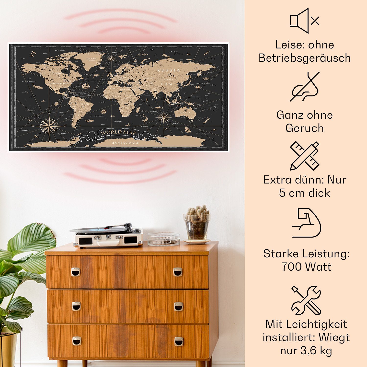 Klarstein Heizkörper Wonderwall Air Art Smart günstig online kaufen