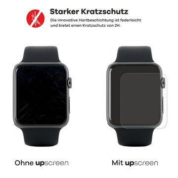 upscreen Schutzfolie für Xcoast X-Watch Joli XC Pro, Displayschutzfolie, Folie klar Anti-Scratch Anti-Fingerprint