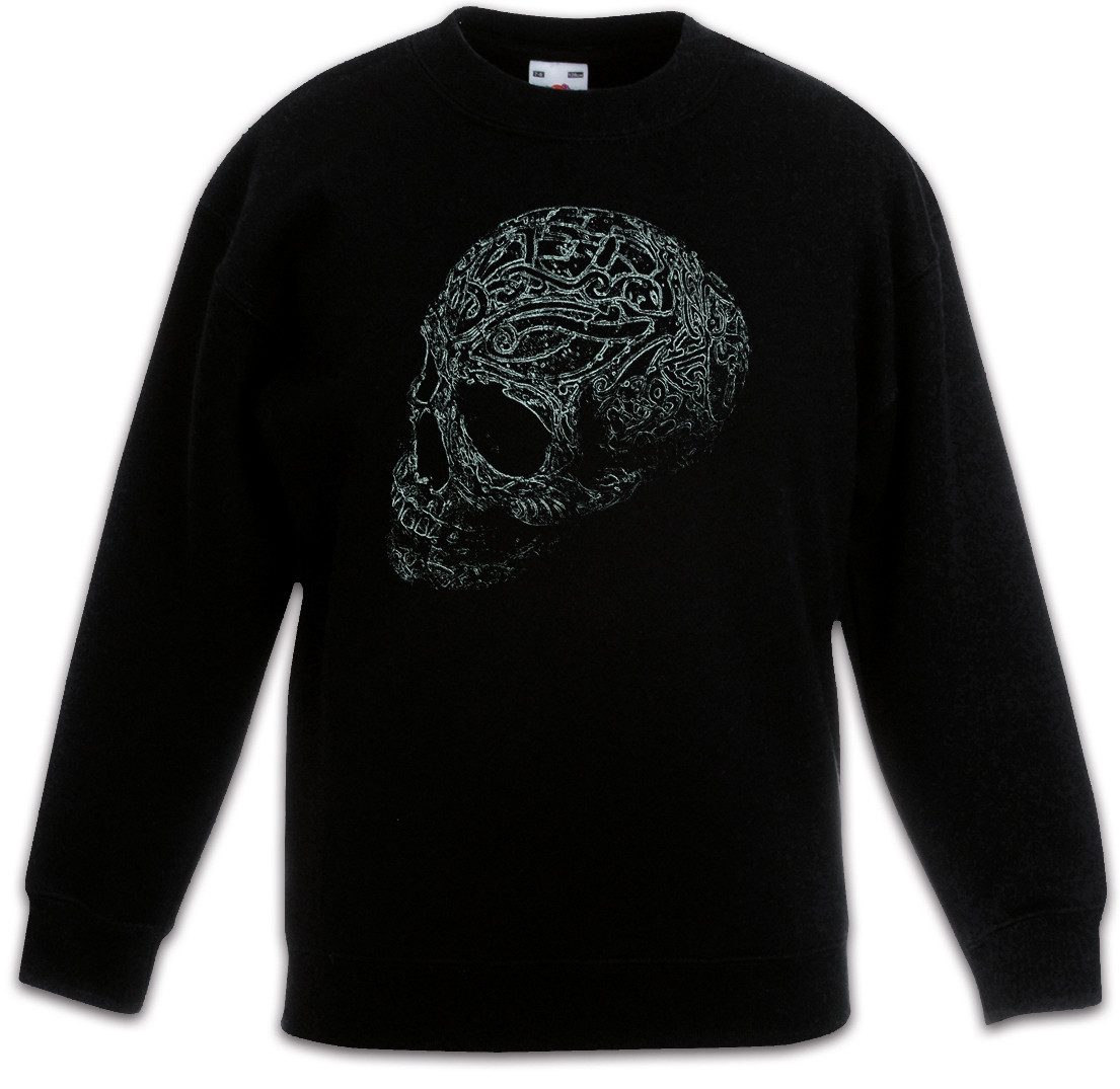 Sweatshirt Ornament Skull I Kinderpullover Schädel Dead Death Totenschädel
