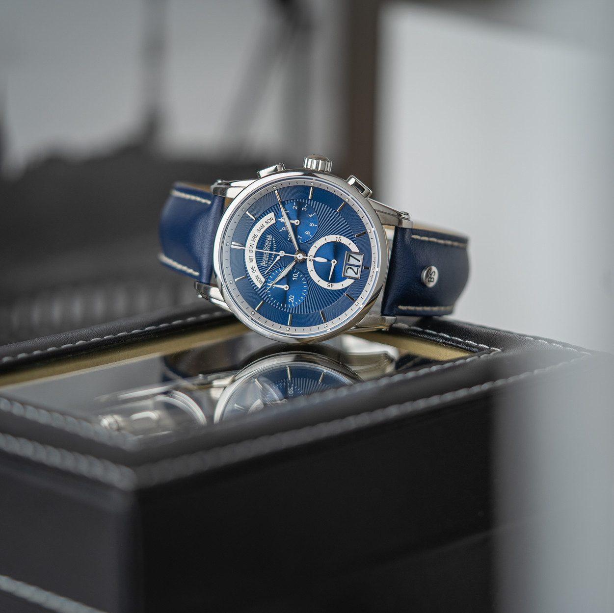 BRUNO SÖHNLE Chronograph Glashütte Herrenuhr Bruno Söhnle GRANDIOSO