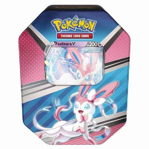 POKÉMON Sammelkarte Pokemon Karten Tin Box Schwert und Schild Feelinara V DE