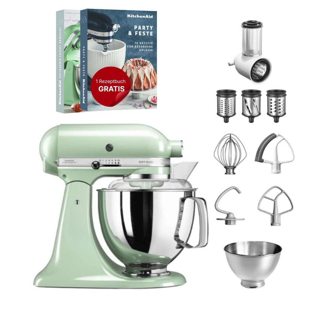 KitchenAid Küchenmaschine KitchenAid 4,8 L 5KSM175 Artisan Küchenmaschine Beginnerset