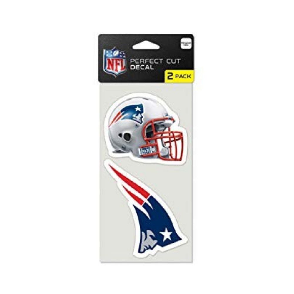 New England Patriots Aufkleber New England Patriots 2er Set Aufkleber