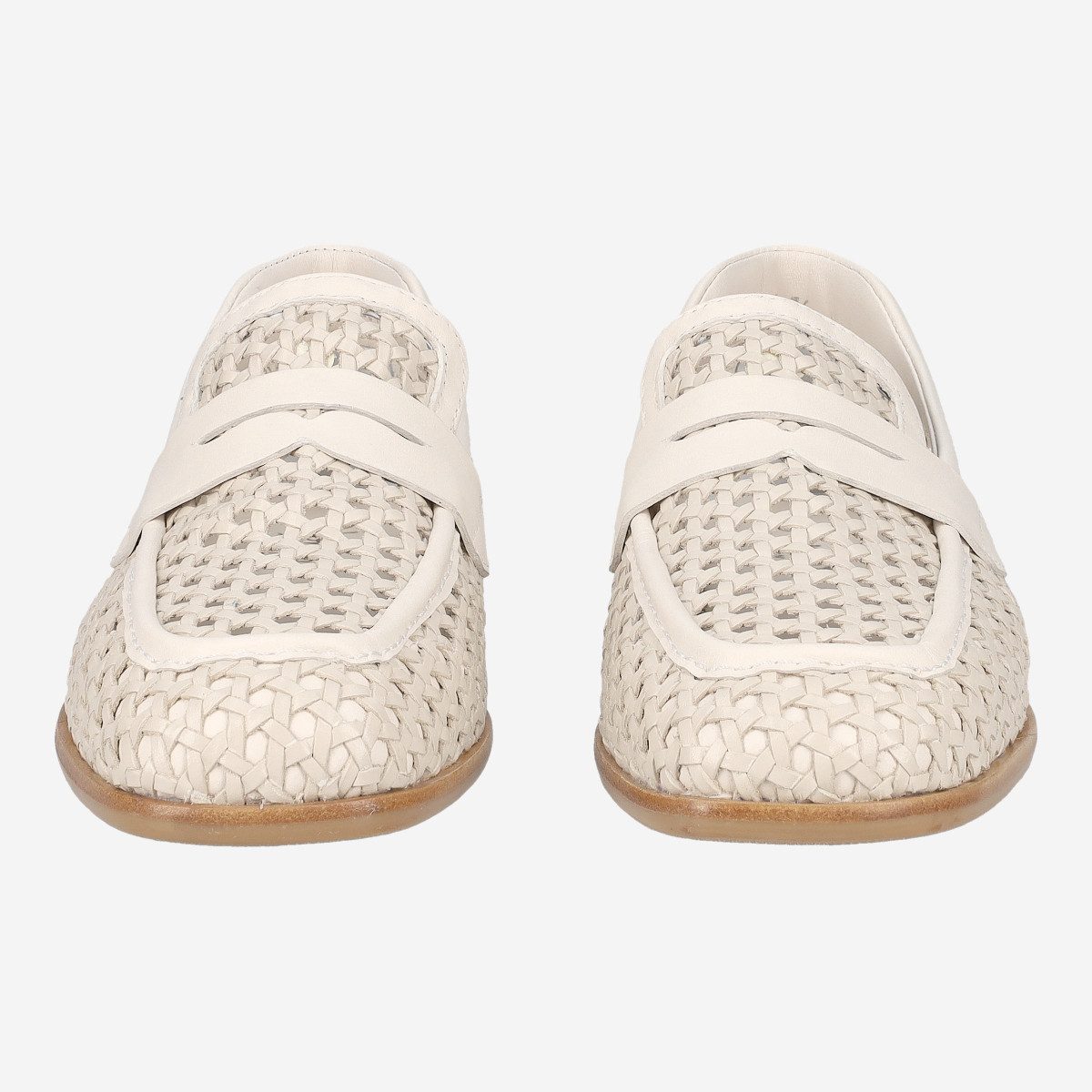 Homers 21818 LENA, Slipper & Mokassin in Beige für Damen Slipper