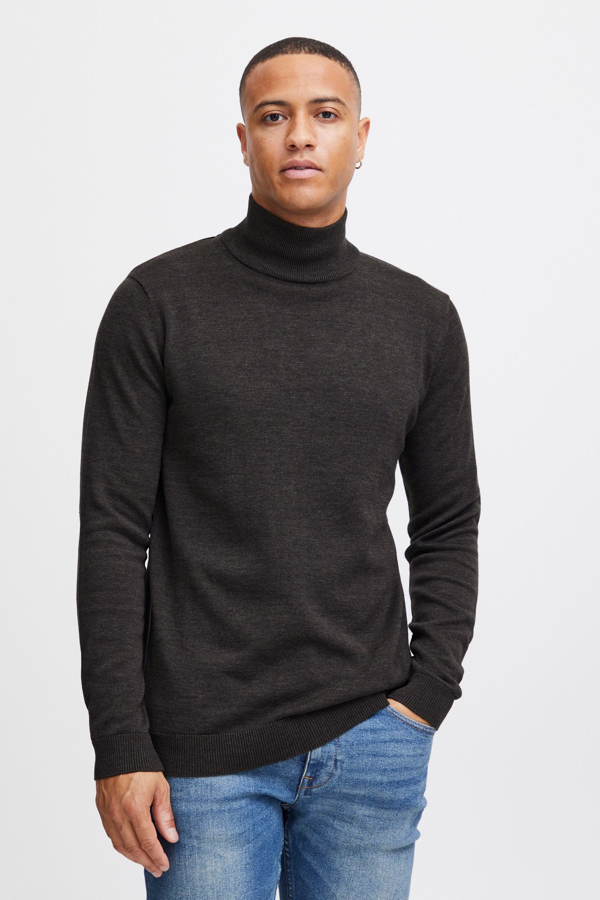 !Solid Rollkragenpullover SDAgrio Rollkragenpulli mit abgesetztem günstig online kaufen