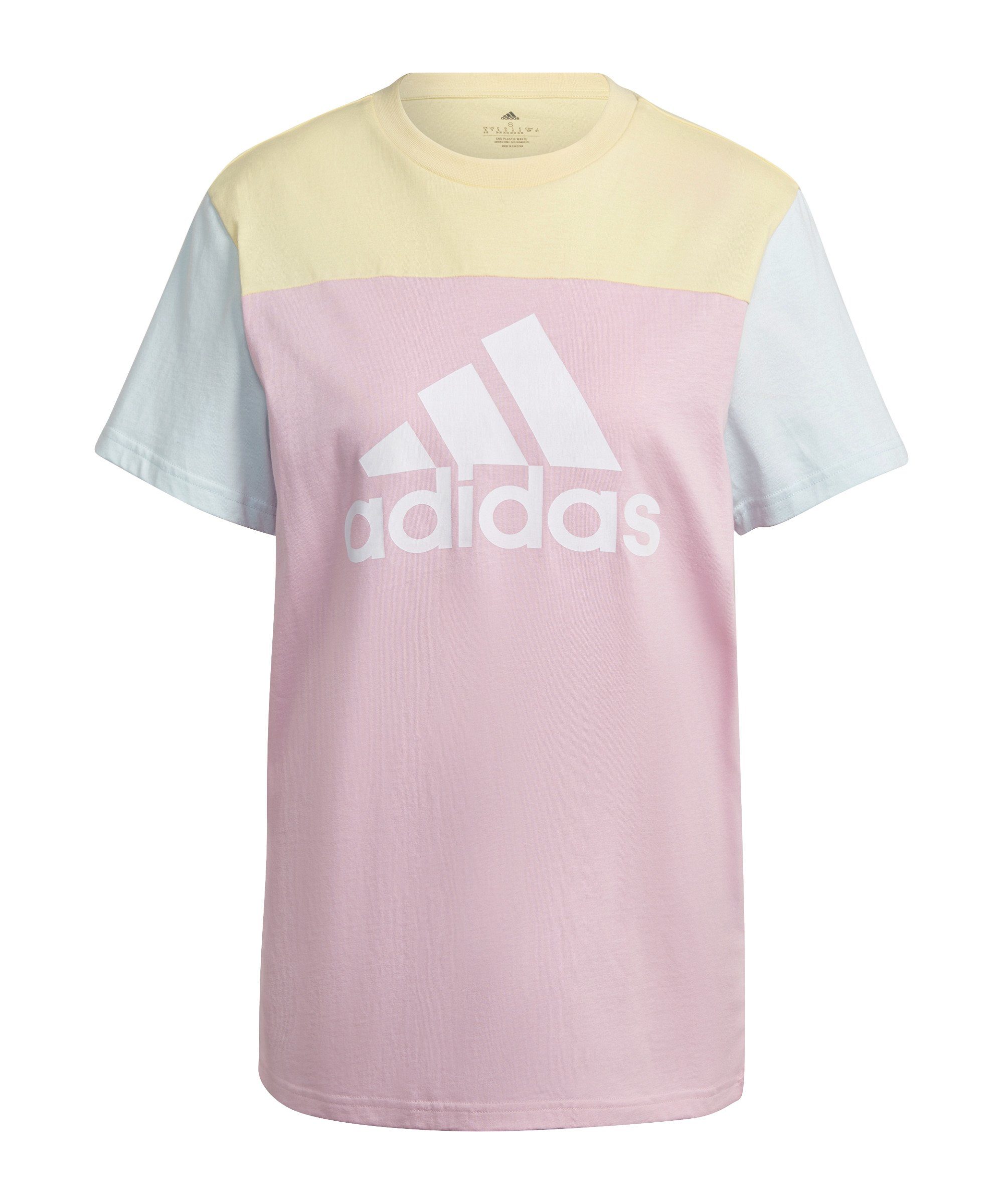 adidas Sportswear T-Shirt »adidas Essentials Colorblock Logo T-Shirt Damen«  default online kaufen | OTTO