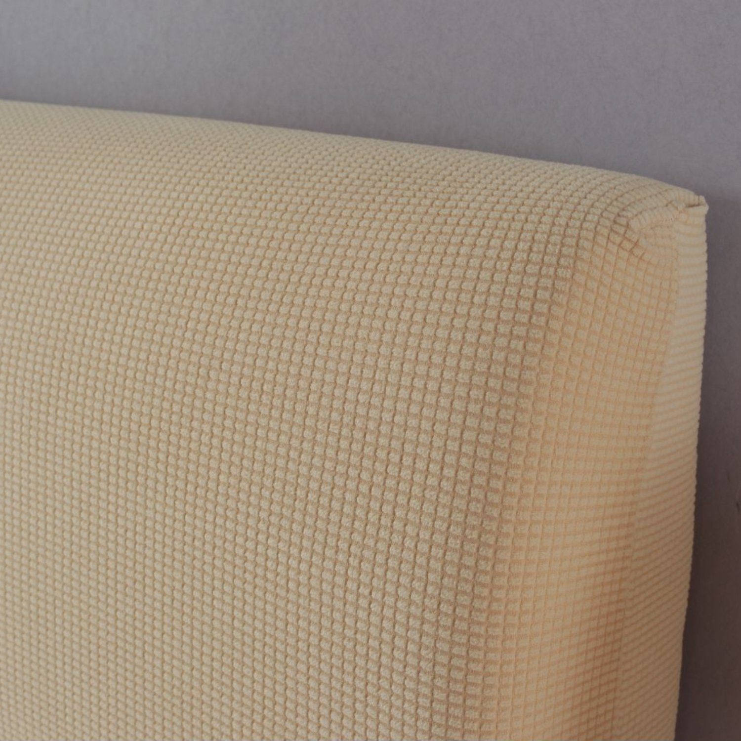 BYSURE Betthusse, Einfarbiger Stretch Bett Kopfteilbezug