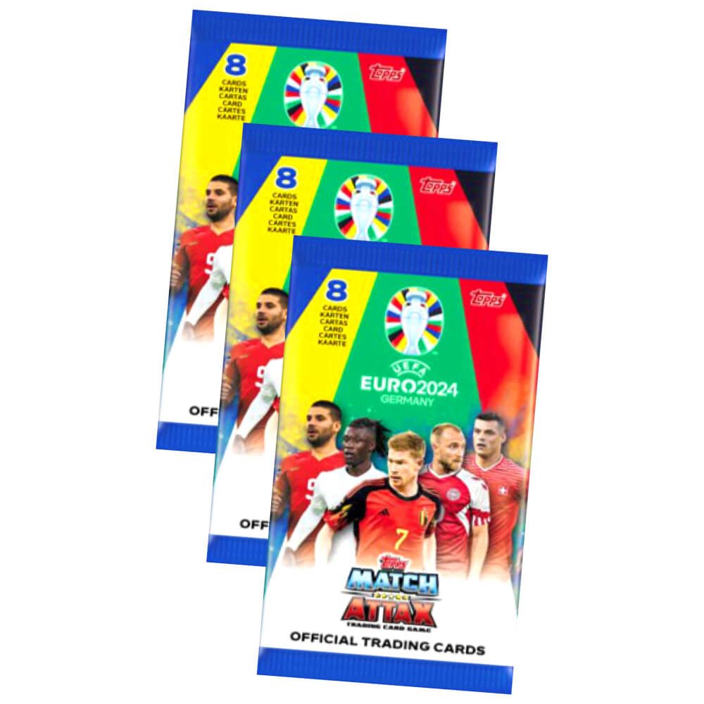 Topps Sammelkarte Topps UEFA EURO 2024 Germany Match Attax Karten - EM Sammelkarten - 3, EURO 2024 Germany Match Attax Karten - EM Sammelkarten - 3 Booster