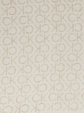 Calvin Klein Modeschal JACQUARD LINEN STOLE 70X180