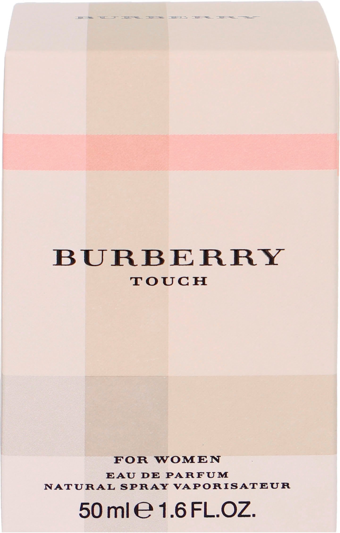 BURBERRY Eau de Parfum TOUCH EDP, mit einem Hauch Rosenöl