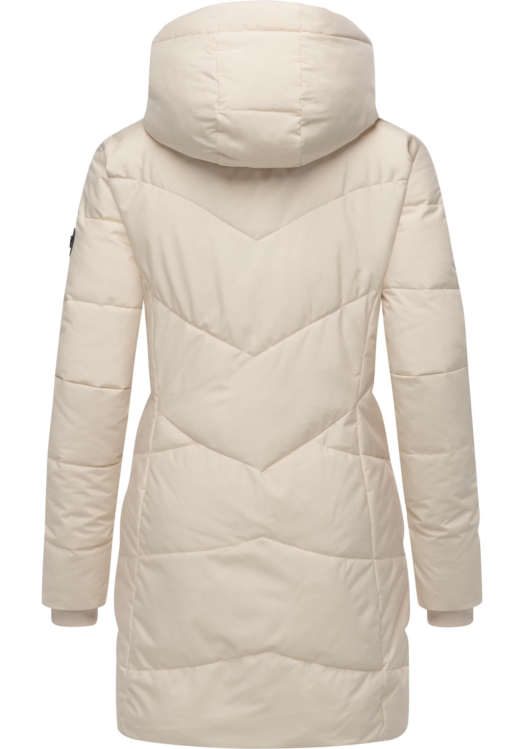 Ragwear Steppmantel Pevilla YOUMODO Wasserdichter Damen Winter gesteppter Kurzmantel