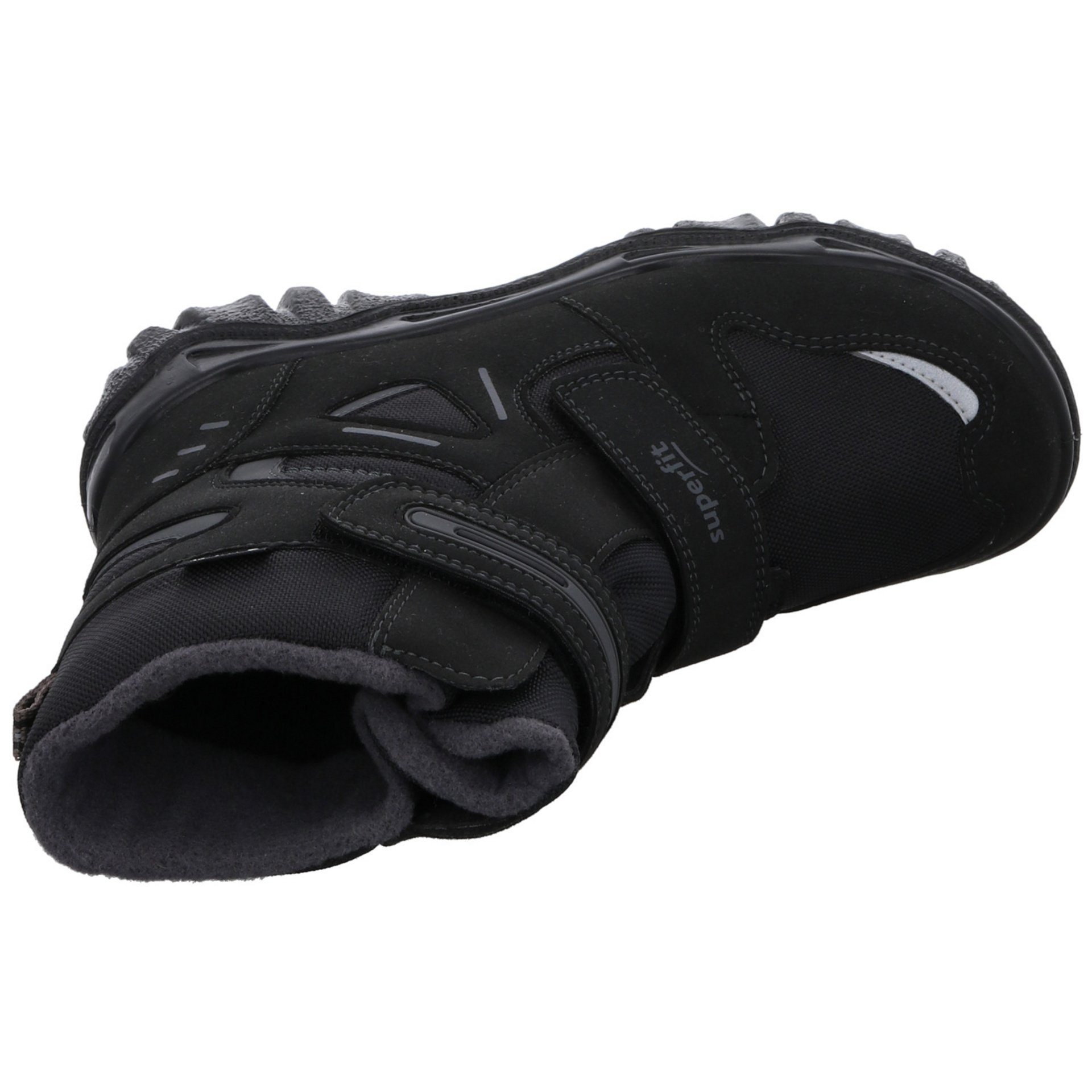 Husky schwarz Stiefel grau Jungen Gore-Tex Superfit Stiefel Synthetikkombination 2 Schuhe Boots