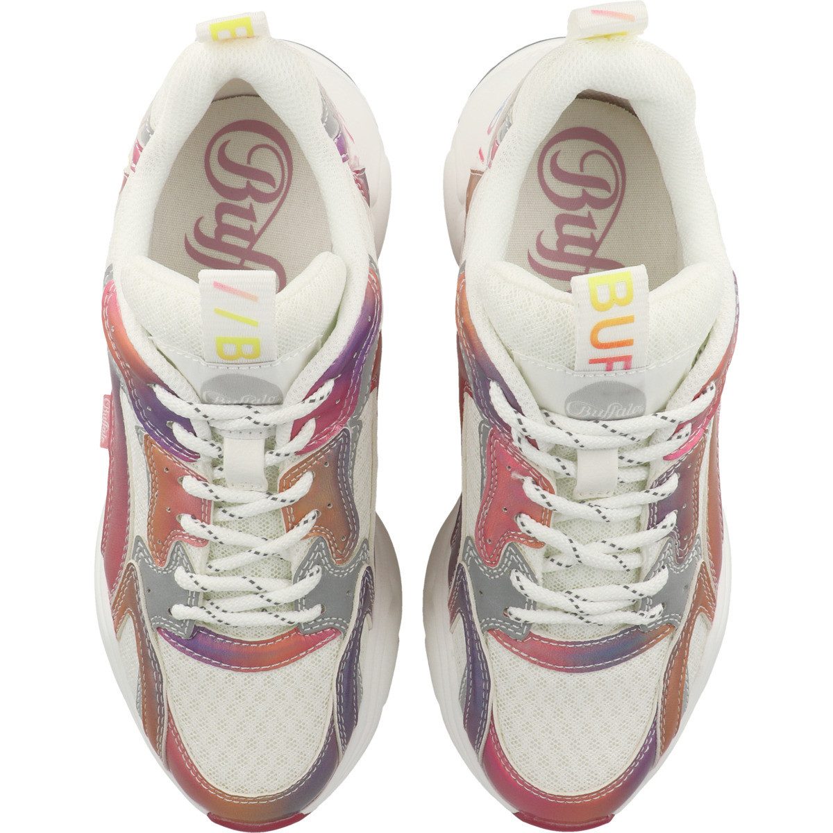 Buffalo Binary Shadow Damen Sneaker Turnschuhe, Sportschuhe, Freizeitschuhe, Halbschuhe, Schnürschuhe