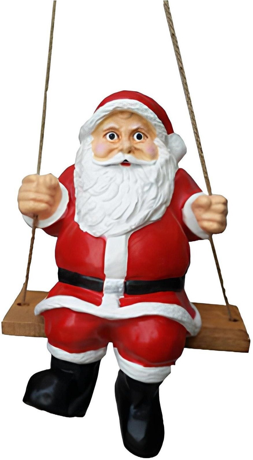Xlmoebel Weihnachtsfigur Schaukelnde Weihnachtsmann Figur aus hochwertigem Material (Skulptur), Hergestellt in Europa