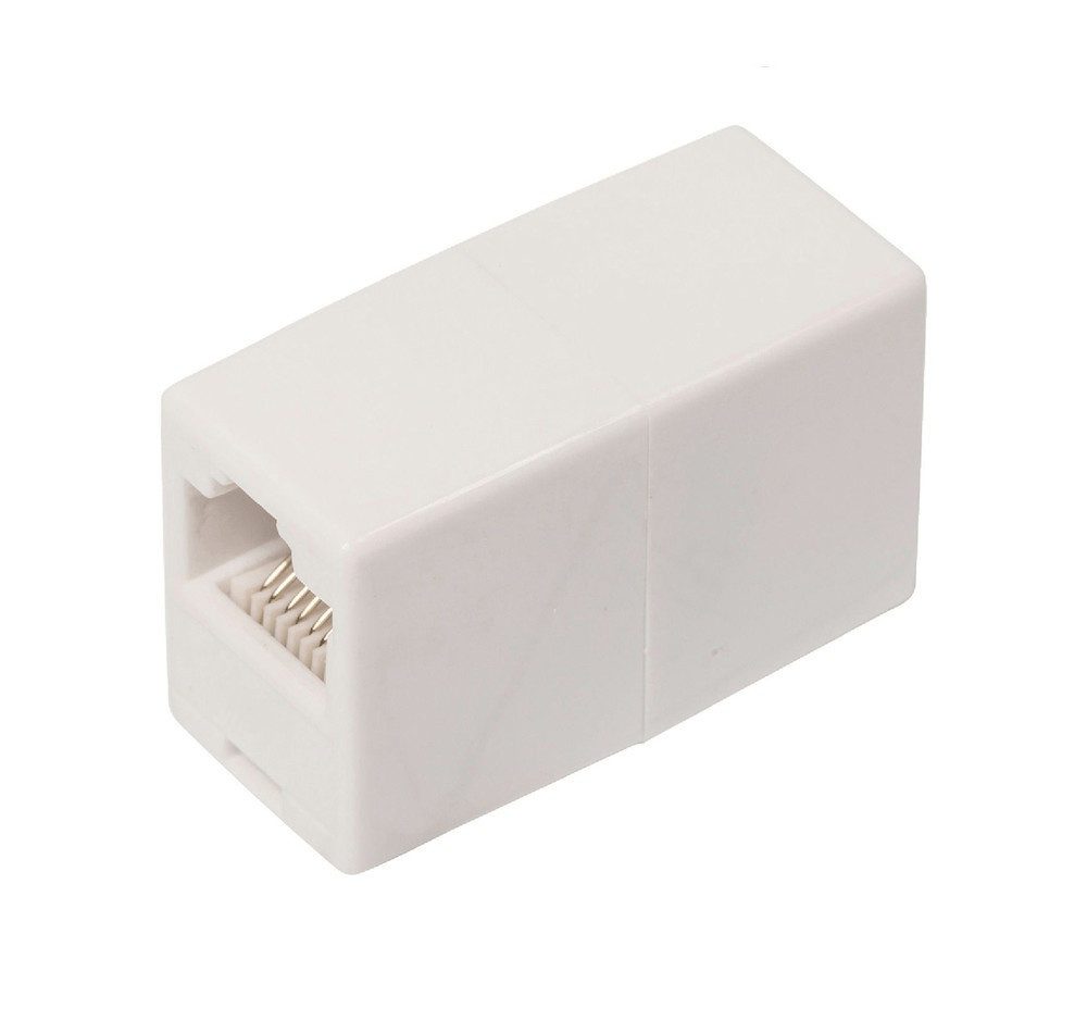 DSIT Netzwerkstecker DSIT Patchkabelkupplung CAT 5e – 2xRJ45 Buchse – ungeschirmt