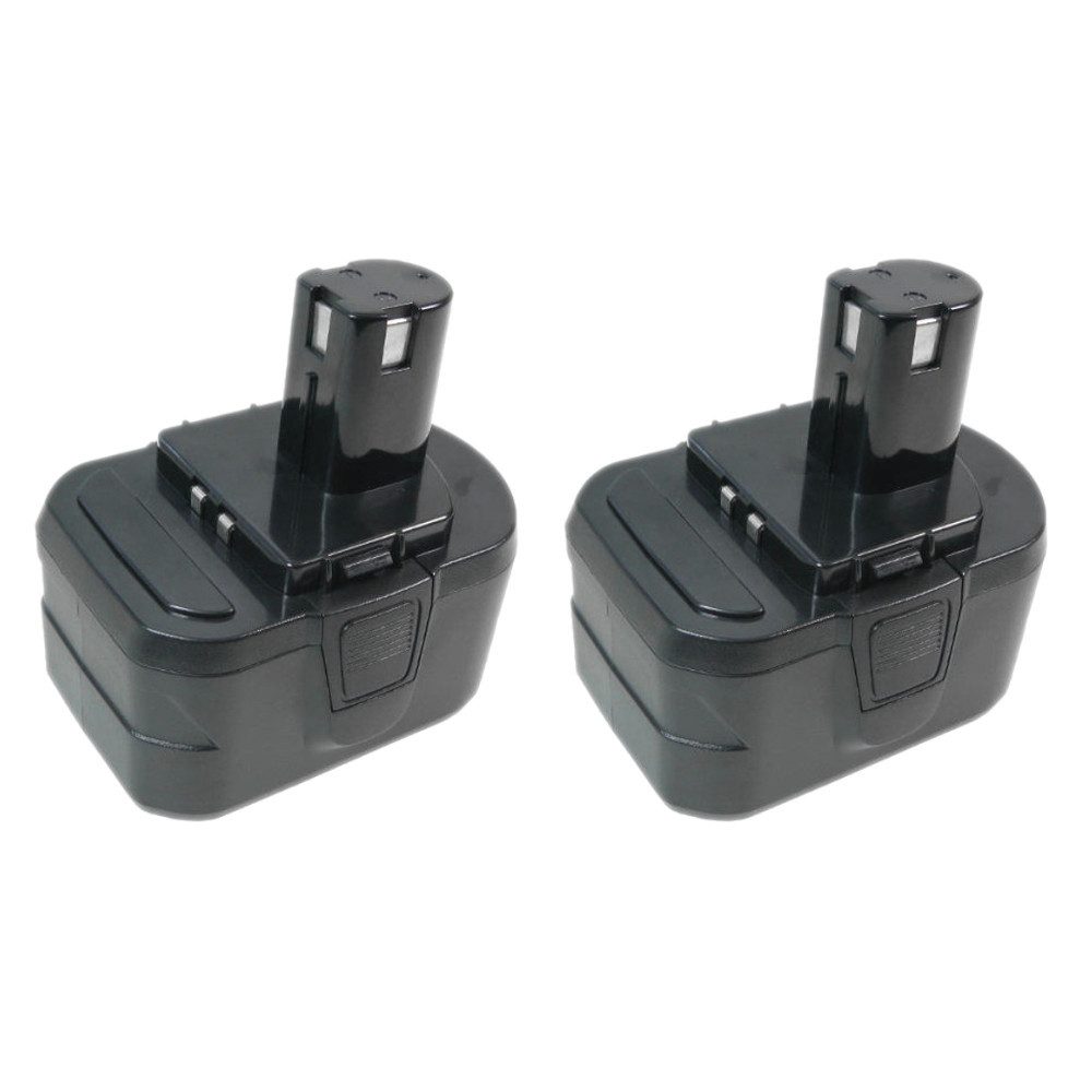 Trade-Shop 2x Akku passend für Ryobi 4400011 130224017 1311166 1322547 1400669 Akku Li-Ion 4000 mAh (14,4 V)