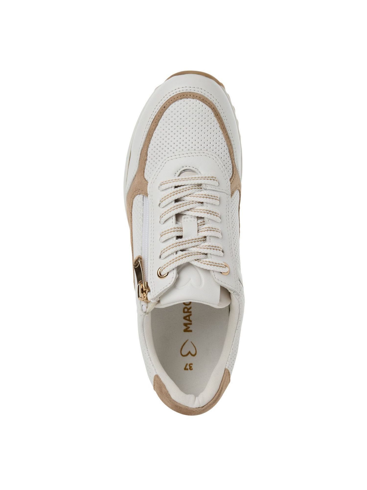 MARCO TOZZI FEEL, Removable Sock mit Schnürsenkel kein Absatz Sneaker FEEL