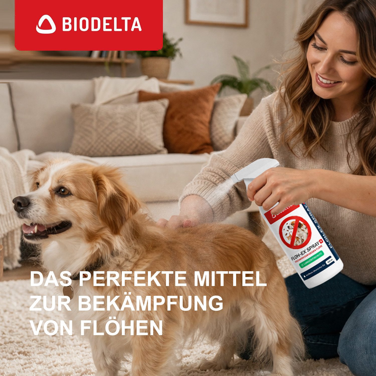LTK-008 Biodelta Insektenspray Flohspray N, 0.5 l, Sprühflasche oder Kanister, 500 ml – Bild 2 von 5