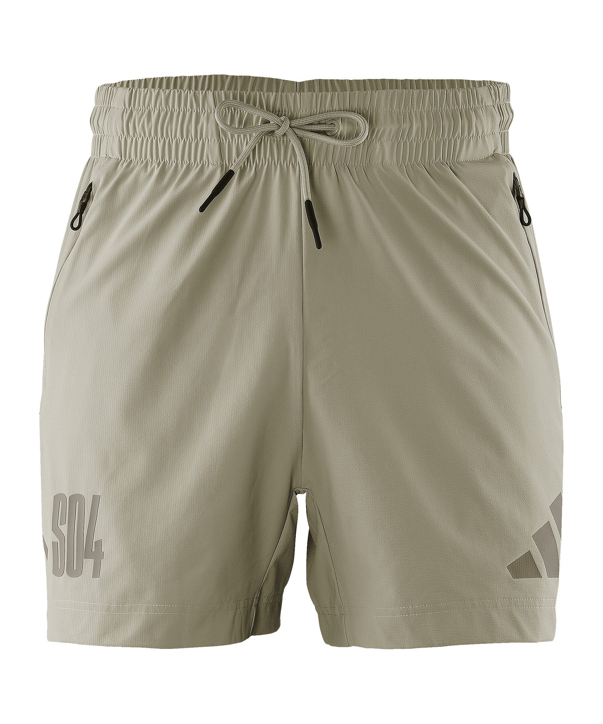adidas Performance Sporthose adidas Performance FC Schalke 04 Short Beige günstig online kaufen
