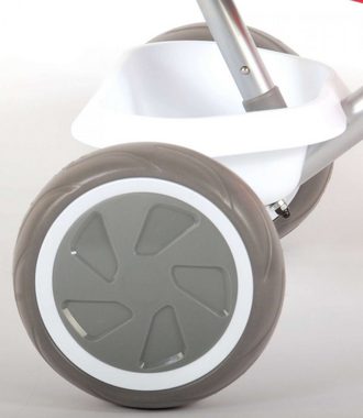 Volare Dreirad QPlay Tenco - in verschiedenen Farben - Mit Schiebestange, bis 25 kg, 85% zusammengebaut, Mit Schiebestange, Kunststofffelgen, von 2-6Jahre