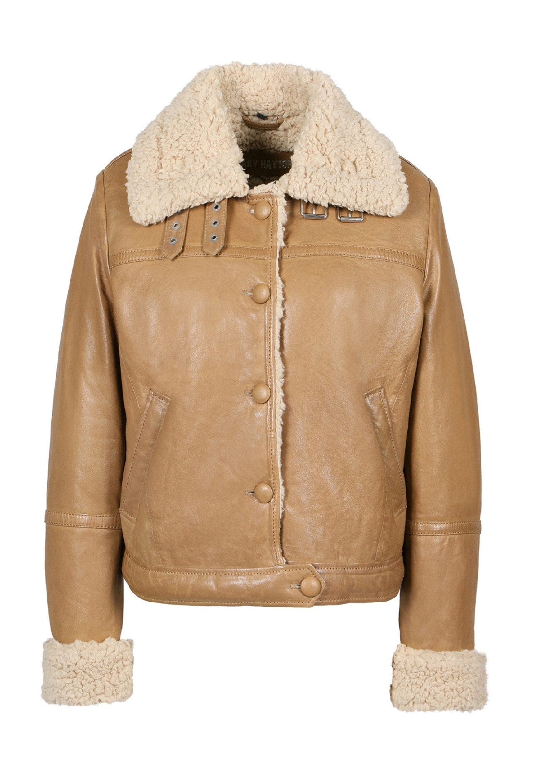 Freaky Nation Lederjacke Cozy Mood-FN günstig online kaufen