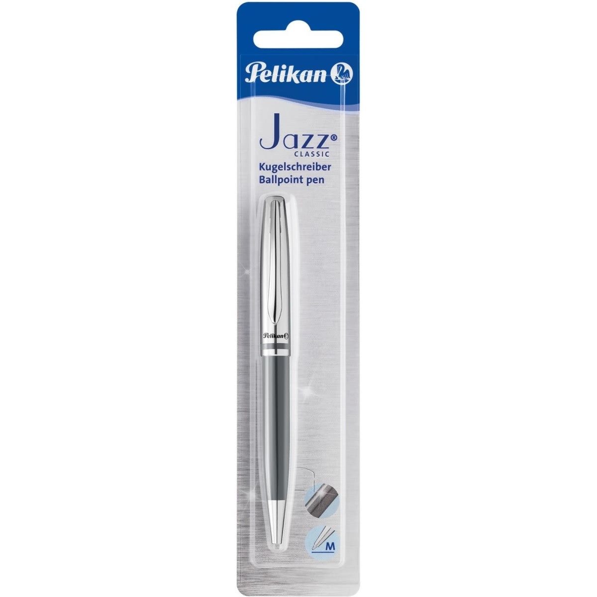 Pelikan Kugelschreiber Kugelschreiber Jazz Classic grau Blister
