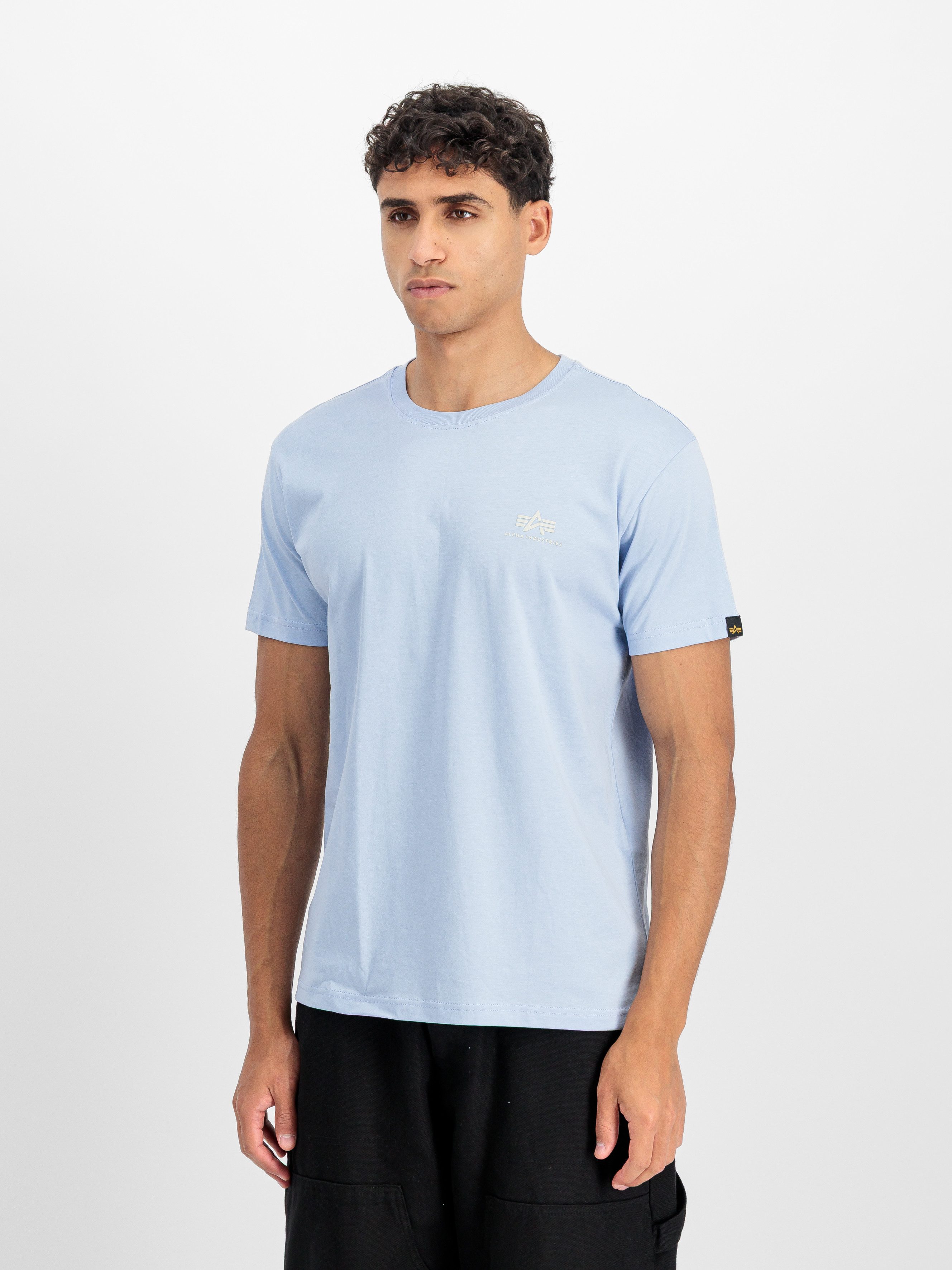 Alpha Industries Rundhalsshirt BASIC T SMALL LOGO günstig online kaufen